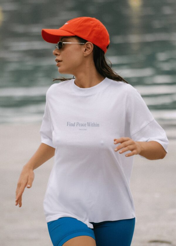 Pinky & Kamal Sport Logo Cap - Red/white - Image 3