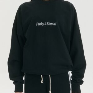 Pinky & Kamal Sweatshirt - Black