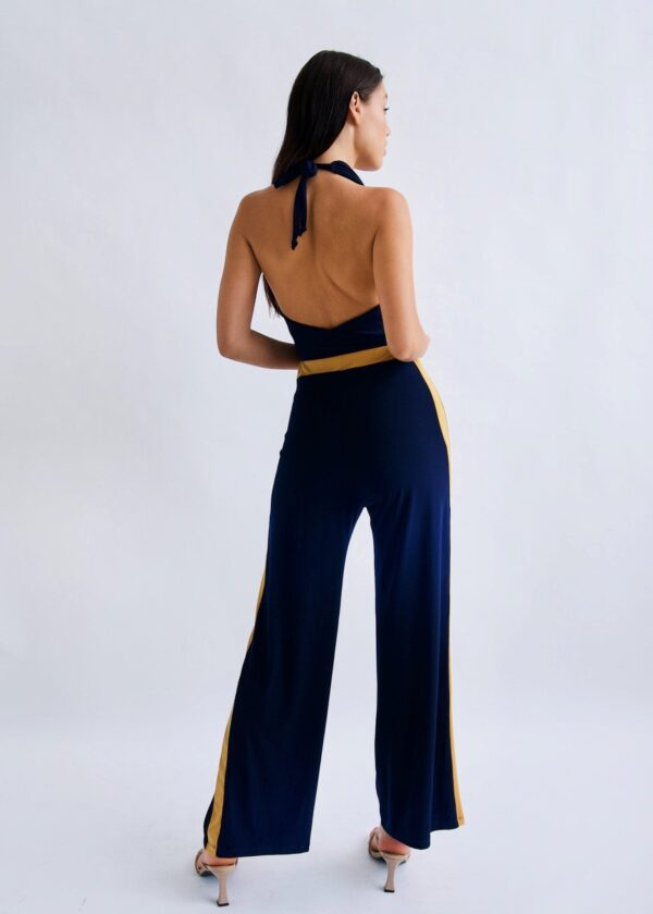 Ri Ri Pants and Halter Cowl Neck Top Set - Image 4