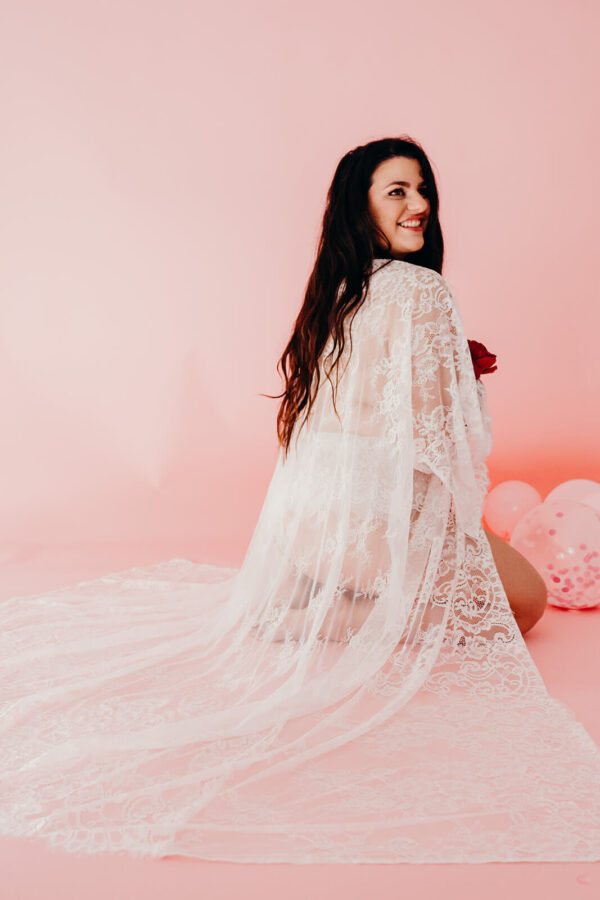 Faith White Robe - Image 8