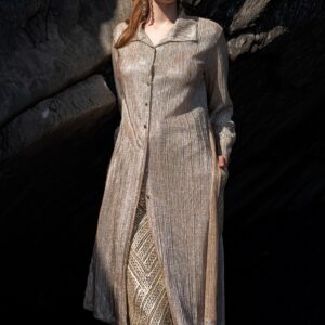 Shimmering Longline Shirt