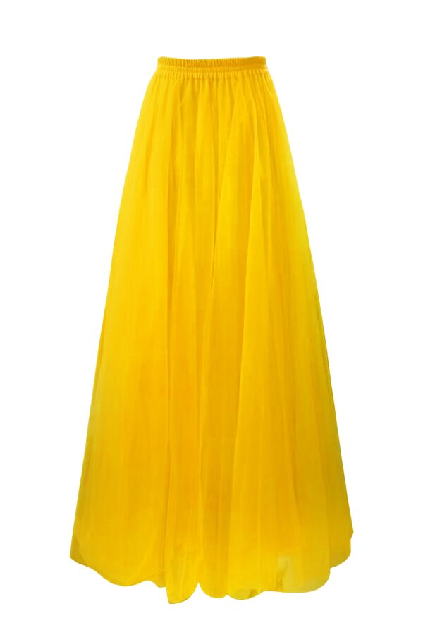 MIRROR PEPLUM SKIRT - Image 3