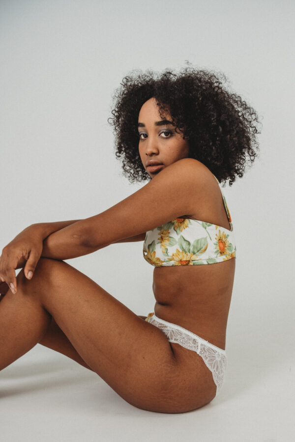Sunflower Cotton Bralette - Image 12