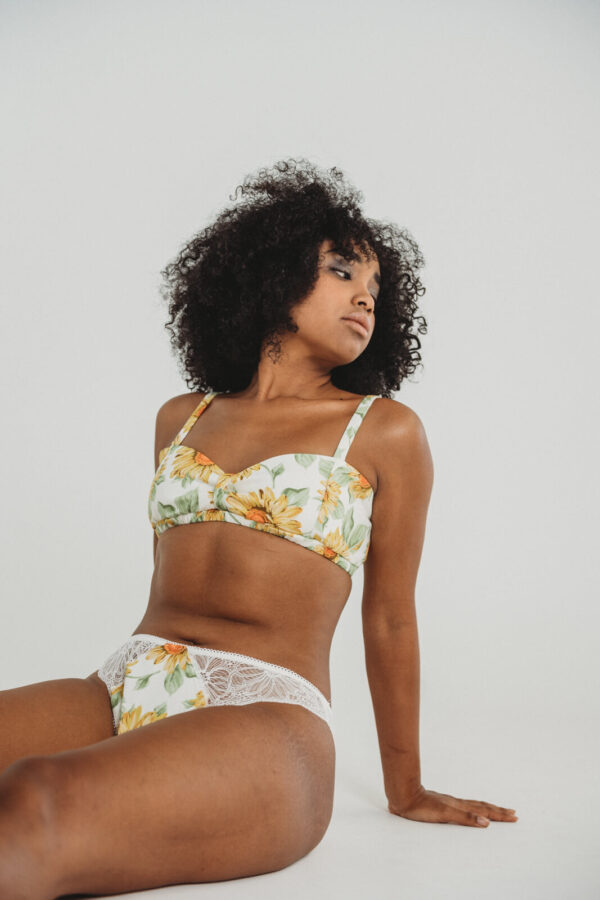 Sunflower Cotton Bralette - Image 14