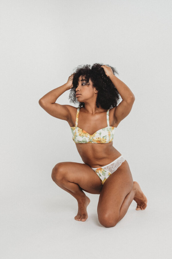 Sunflower Cotton Bralette - Image 15