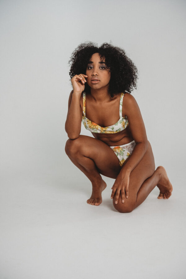 Sunflower Cotton Bralette - Image 5