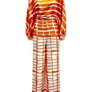 Tangerine Dream Pants & Raglan Top Set