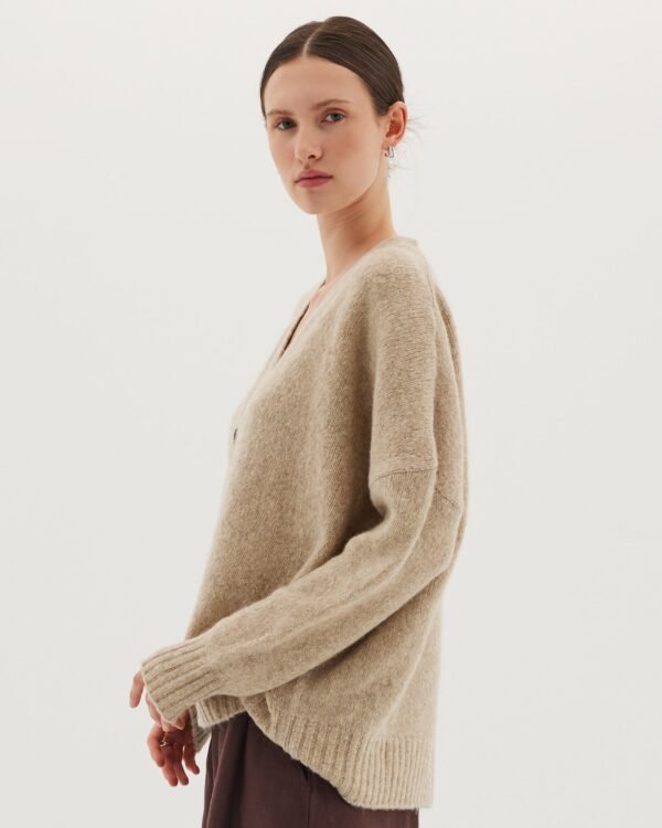 The Cardigan | Travertine