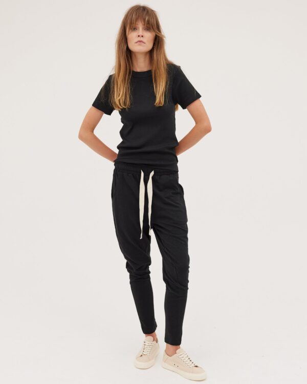 The Jersey Lounge Pant | Black - Image 2