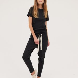 The Jersey Lounge Pant | Black