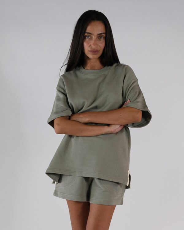 The Light Terry Short | Thyme