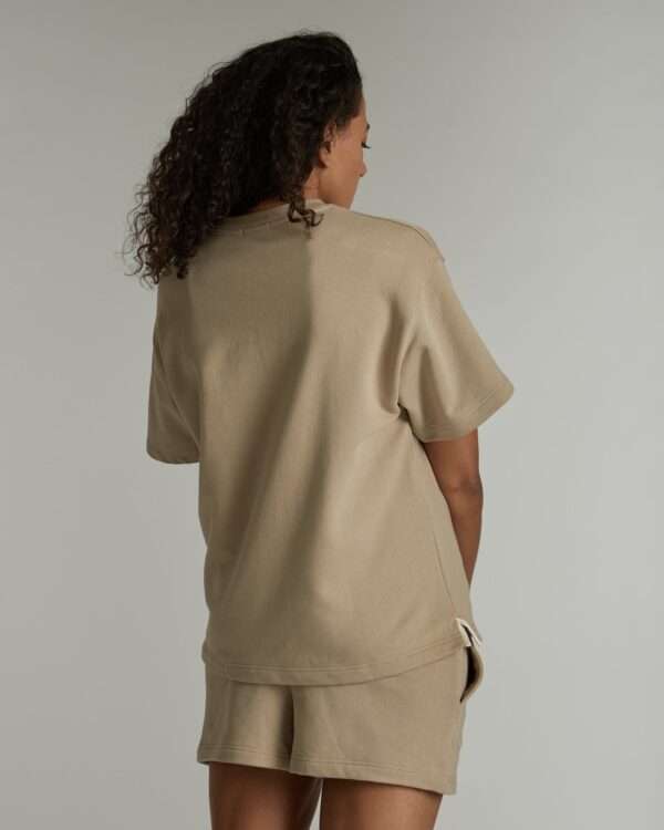 The Light Terry Tee | Latte - Image 5
