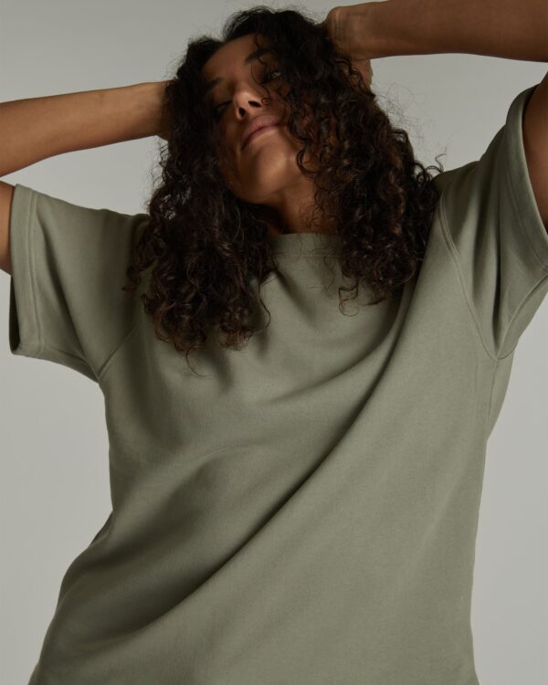 The Light Terry Tee | Thyme - Image 4