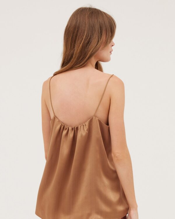 The Silk Camisole | Bronze