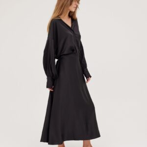The Silk Skirt | Black
