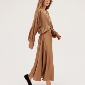 The Silk Skirt | Bronze