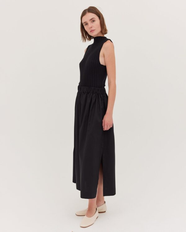 The Split Skirt | Black