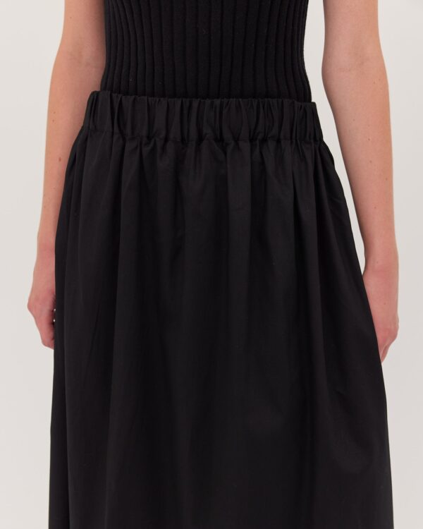 The Split Skirt | Black - Image 5