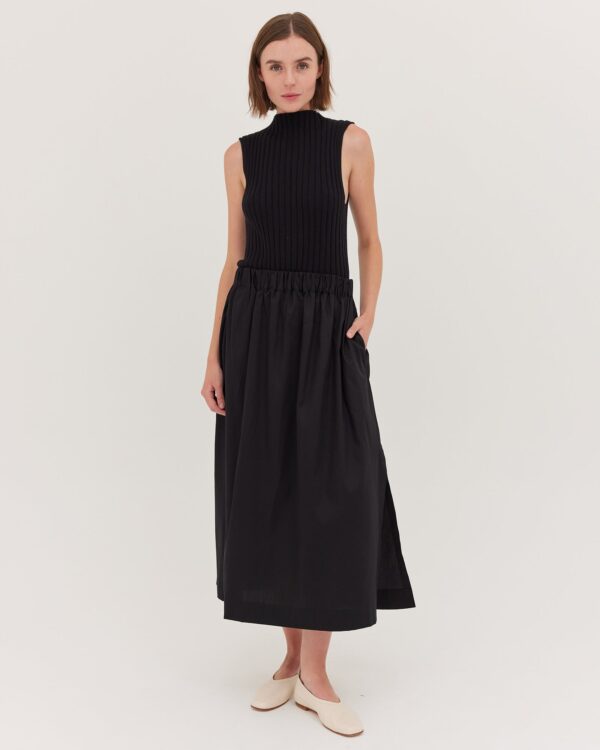 The Split Skirt | Black - Image 2