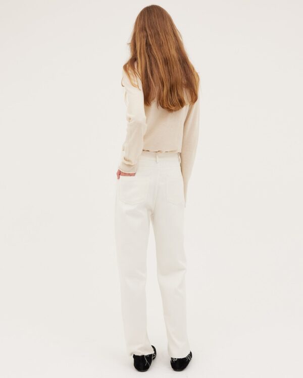 The Straight Denim Jean | Natural - Image 2