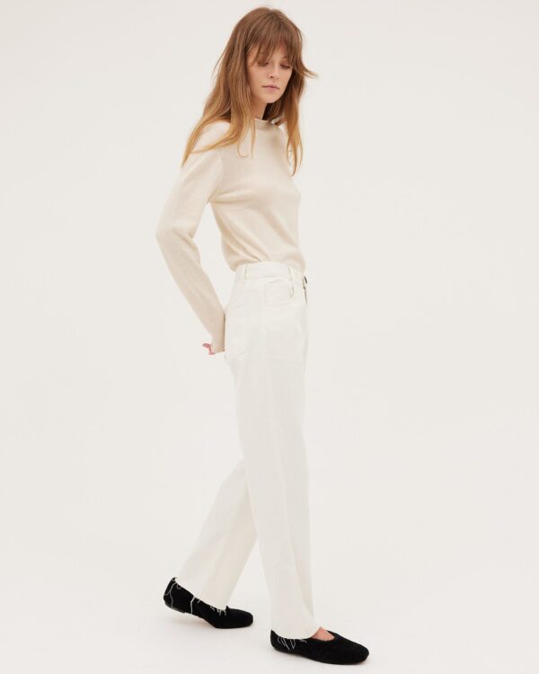 The Straight Denim Jean | Natural