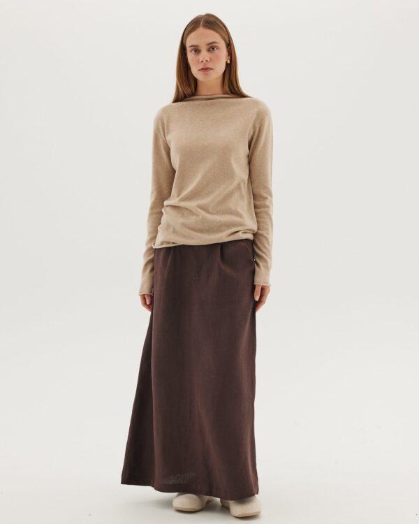 The Tailored Skirt | Rich Loam