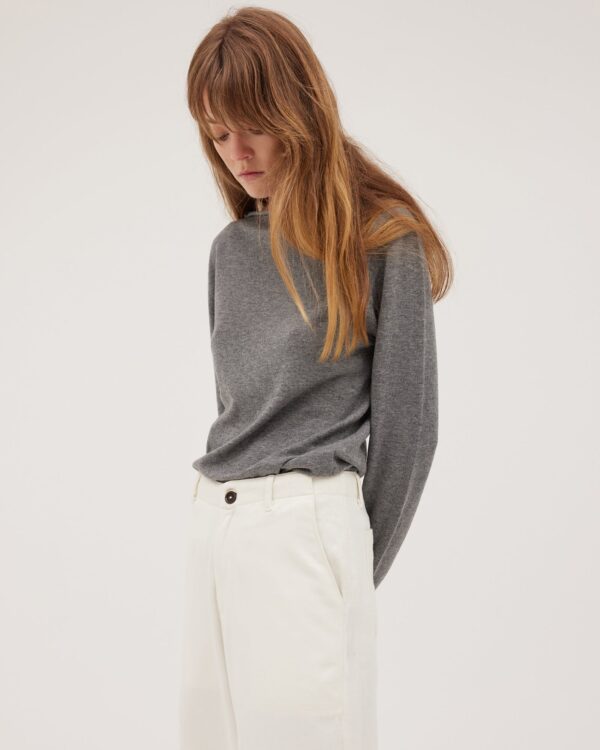 The Wide Leg Denim Jean | Natural - Image 4