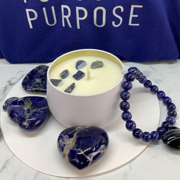 TRUST  | Third Eye Chakra Bergamot & Banksia Aromatherapy Candle - Image 2